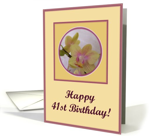 happy birthday paper greeting card 41 card (405526)