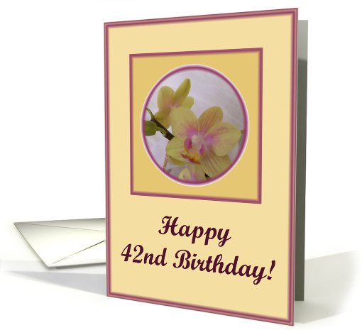 happy birthday paper greeting card 42 card (405534)