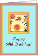 happy birthday paper greeting card 64 card