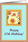 happy birthday paper greeting card 67 card