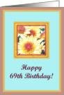 happy birthday paper greeting card 69 card