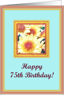 happy birthday paper greeting card 75 card