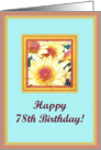 happy birthday paper greeting card 78 card