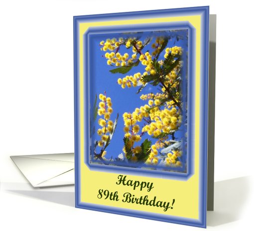 happy birthday paper greeting card 89 card (405821)