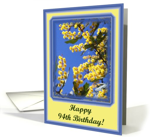 happy birthday paper greeting card 94 card (405836)