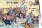 birthday party invitation, 20, twenty, twentieth, card