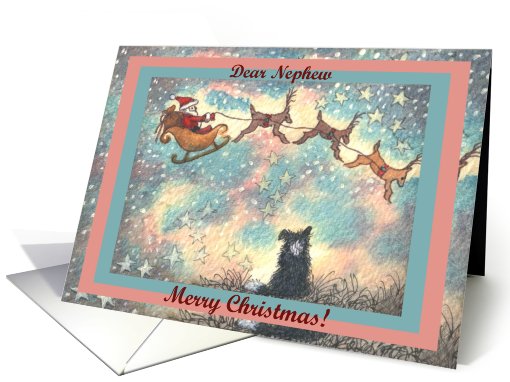 Merry Christmas, Christmas card, paper cards, dog, puppy,... (486905)
