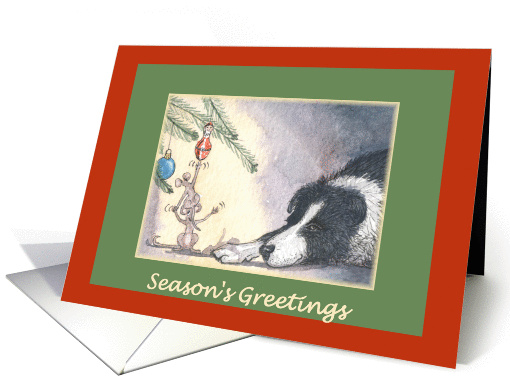 business or corporate christmas card, seasons greetings,... (488779)