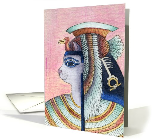 cat, kitten, cleopatra, blank card, card (764322)