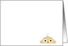 Baby Head with Big Eyes card