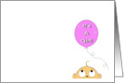 It’s a Baby Girl! card