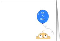 It’s a Baby Boy! card