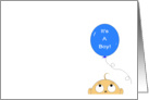 It’s a Baby Boy! card