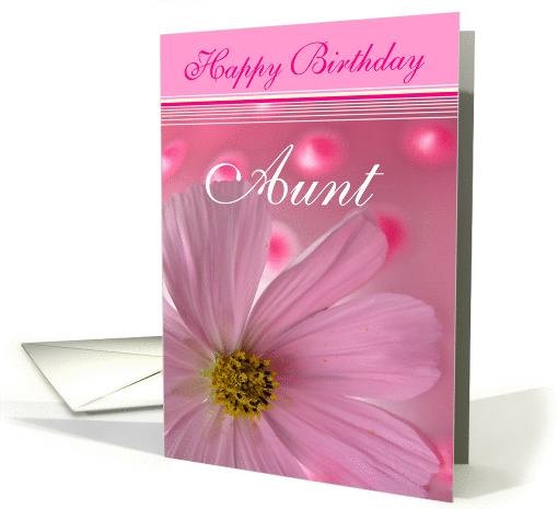 Happy Birthday Aunt card (172800)