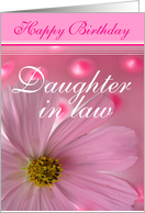 Happy Birthday Daughter in Law card