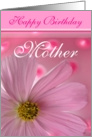 Happy Birthday Mother card