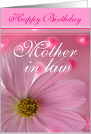 Happy Birthday Mother in Law card