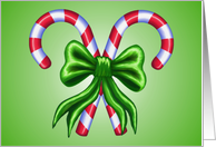 Candy Canes and Bow...