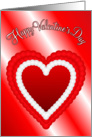 Happy Valentine’s Day Heart card