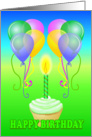 Happy Birthday Cupcake card