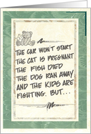 Punchline "Revenge" Greeting Cards