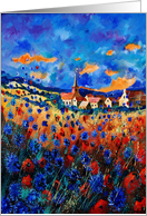 Bunch of flowers 1007 card
