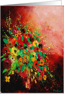 red bunch card