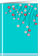 cherry blossom card