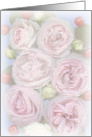 cherry roses (pastel) card