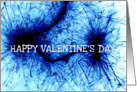 happy valentine blue digital art card