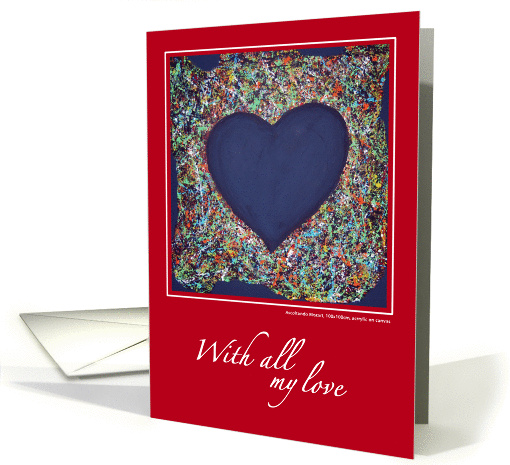 An heart for you card (125364)