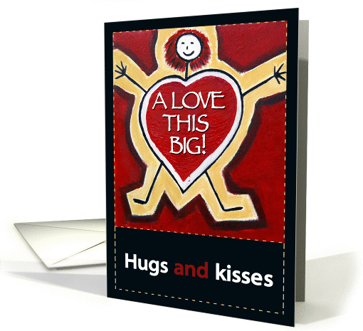 A love this big card (126499)