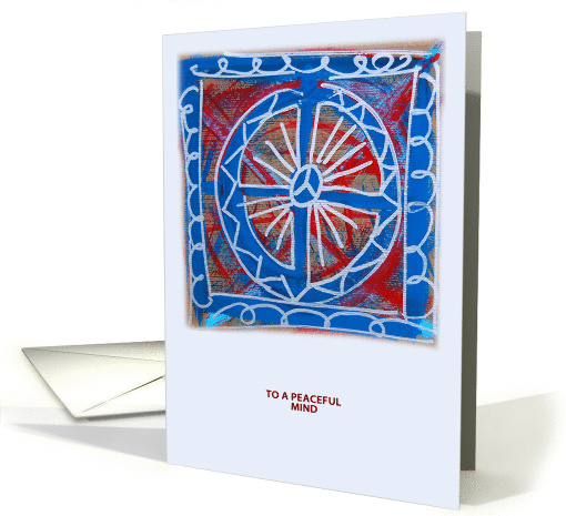 Peaceful mind card (126503)