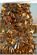 padlock love tree ...