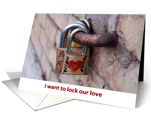 locked love card (129180)