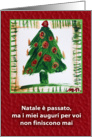 Buon Natale card