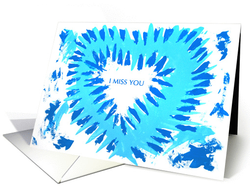 Miss you card (129777)