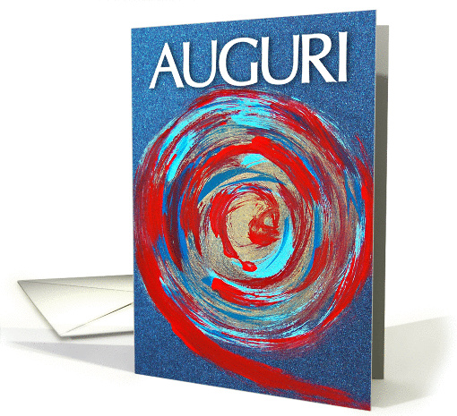 Auguri / Whishes of everything card (130141)