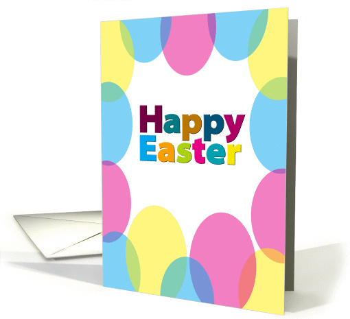 Easter eggs card (168902)
