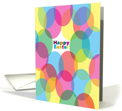 Easter eggs card (168906)
