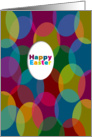 Easter eggs card