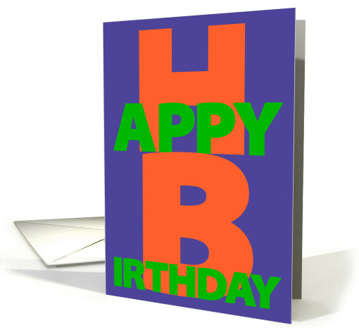 happy birthday card (168932)