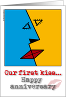 first kiss card