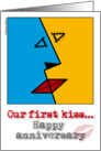 first kiss card