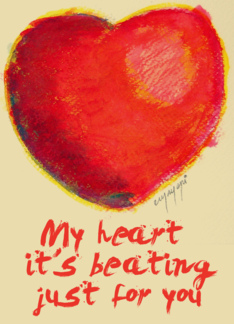 My heart it's...