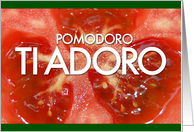 pomodoro ti adoro card