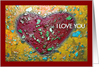I love you card