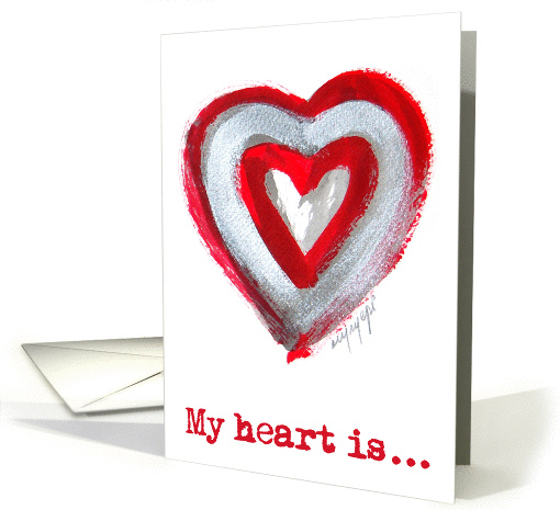 My heart is... card (253495)