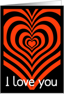 I love you card