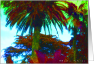 GREETINGS card
